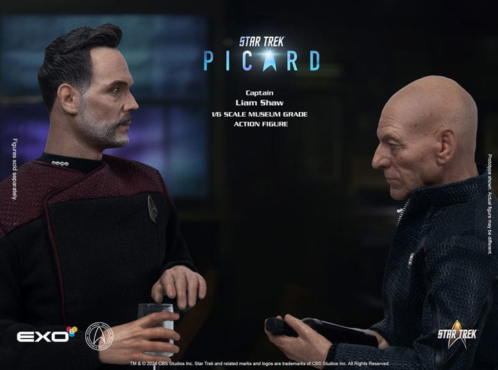 Star Trek Picard Captain Liam Shaw 1/6 Scale Action Figure