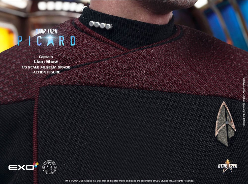 Star Trek Picard Captain Liam Shaw 1/6 Scale Action Figure