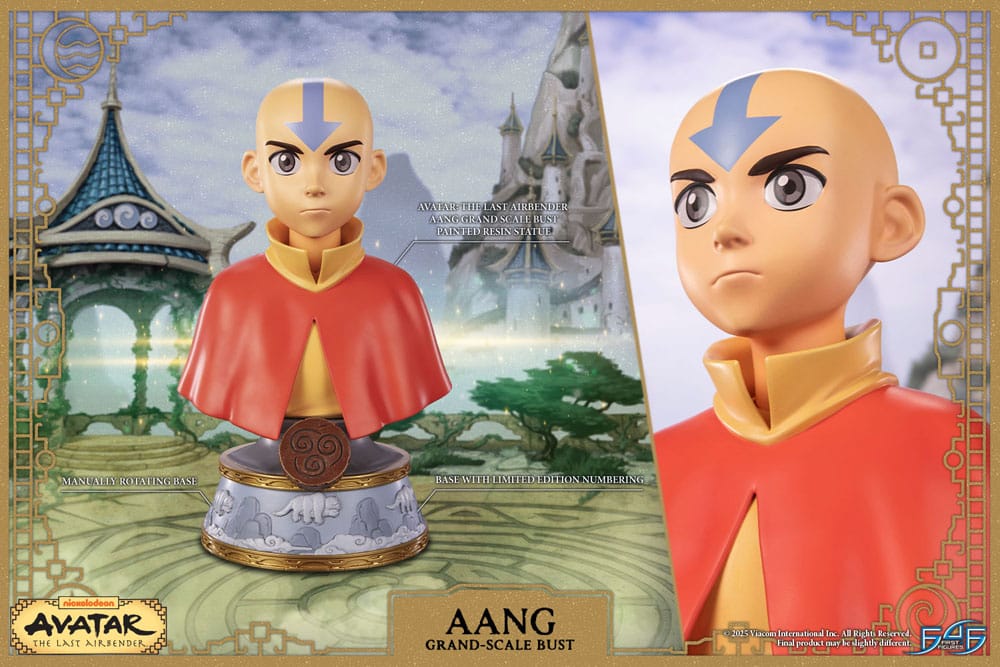 Avatar The Last Airbender Aang Collector's Edition PVC Statue 34 cm