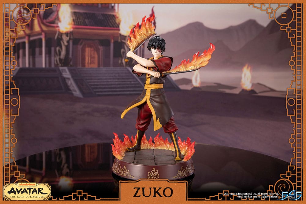 First 4 Figures Avatar The Last Airbender Zuko Limited Edition Statue