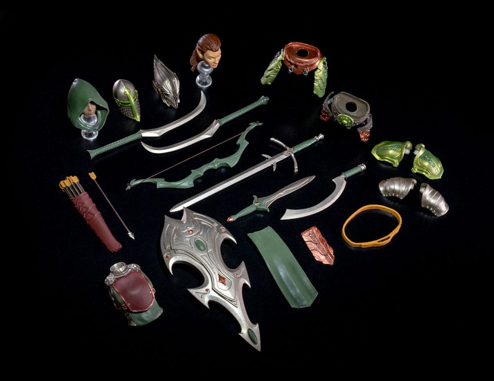 Mythic Legions Female Elf Builder Aetherblade Action Figure Accessory Deluxe