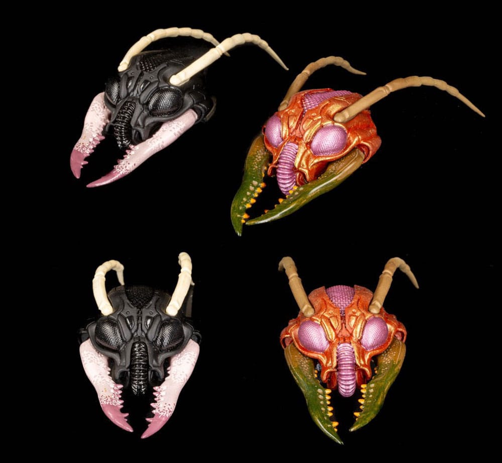 Cosmic Character Pack Sphexxian Helmets Action Figure Accessory Set