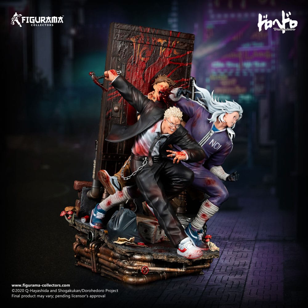 Dorohedoro Elite FigumiZ Shin & Noi Elite 1/8 Scale Limited Edition Statue
