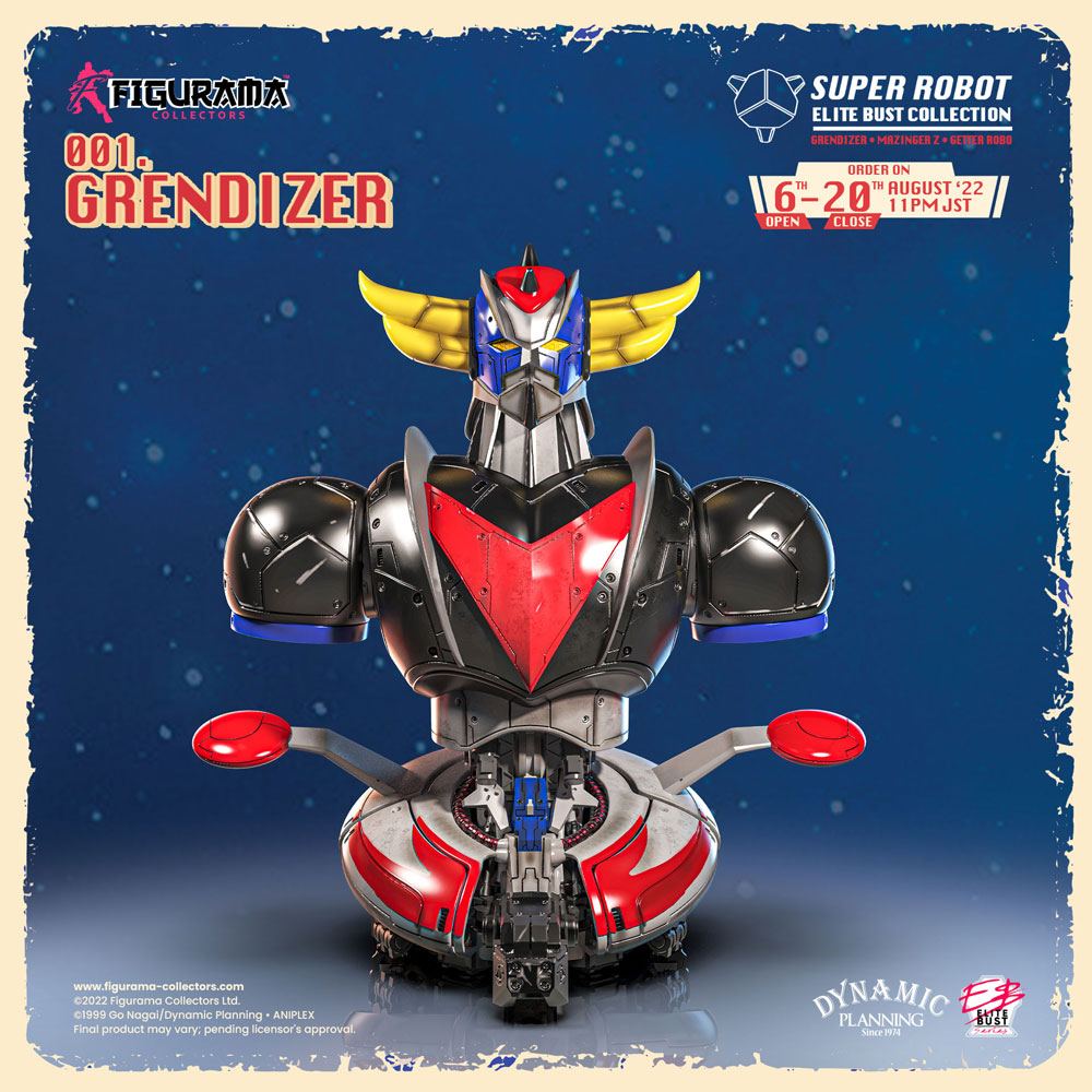 UFO Robot Grendizer Grendizer Super Robot Elite Bust 1/3 Scale 26 cm