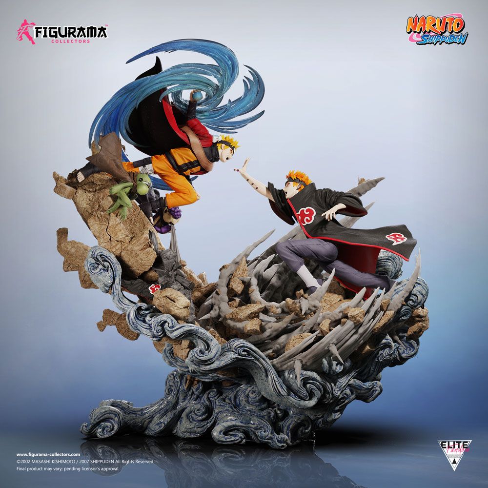 Naruto Naruto vs Pain Elite Fandom Diorama 1/6 Scale 69 cm