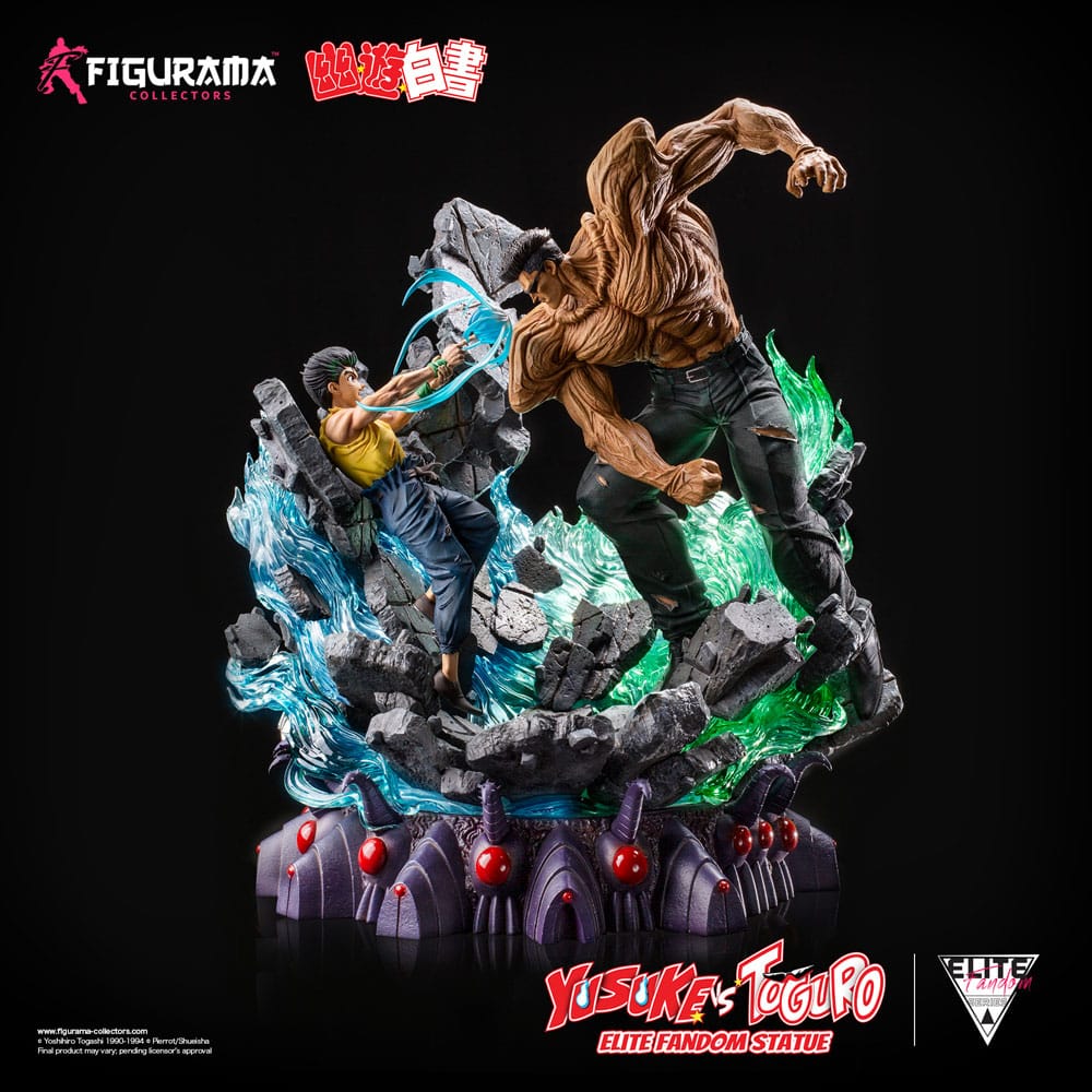 Yu Yu Hakusho Yusuke vs Toguro Elite Exclusive Statue 1/6 Scale 59 cm