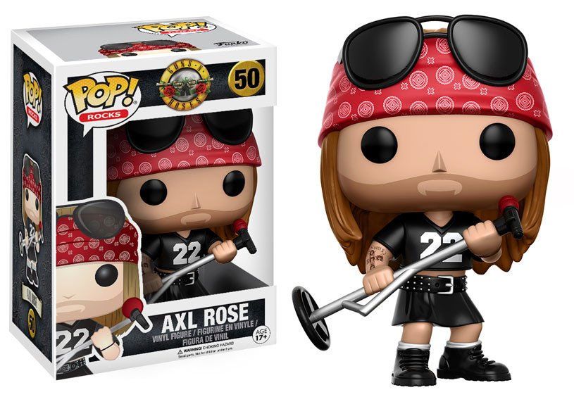 Funko Axl Rose Guns N Roses POP Rocks Vinyl Figure 9 cm