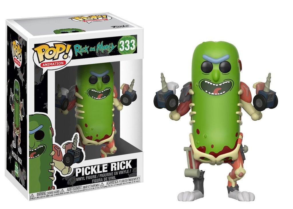 Funko Pickle Rick Rick and Morty POP Animation Vinyl Figure 9 cm