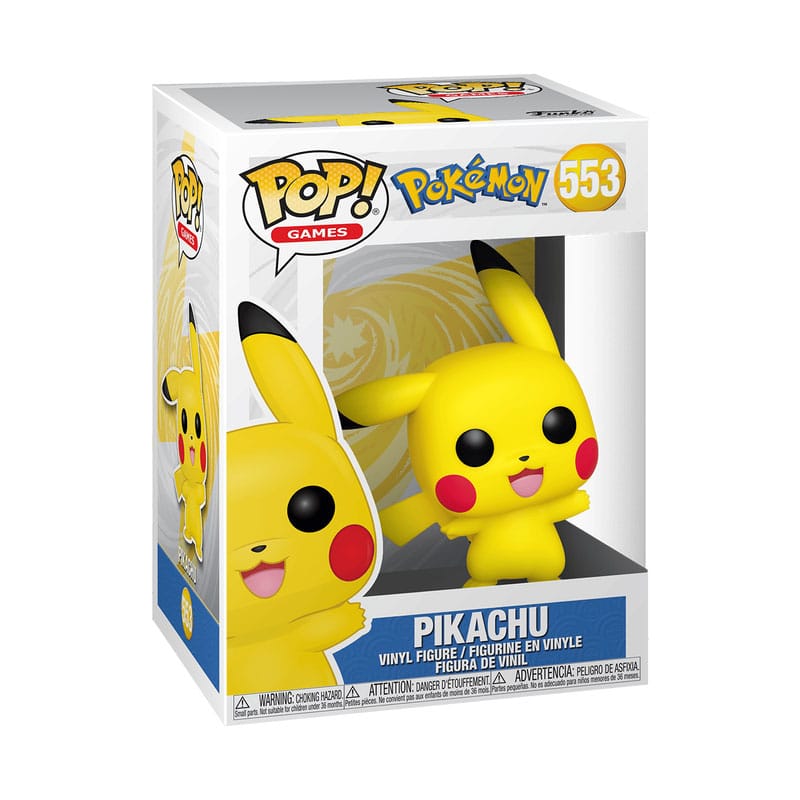 Pikachu Waving Pokémon Funko POP! Games Vinyl Figure
