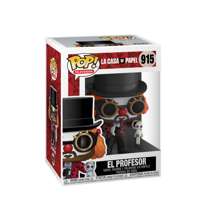 Professor x Clown Money Heist Funko POP! TV Vinyl Figure