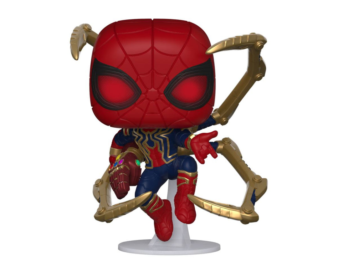 Avengers Endgame Iron Spider Nano Gauntlet POP Movies Vinyl Figure 9 cm