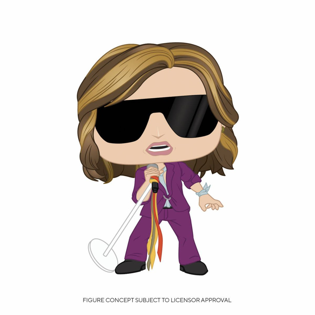 Aerosmith Steven Tyler POP Rocks Vinyl Figure 9 cm