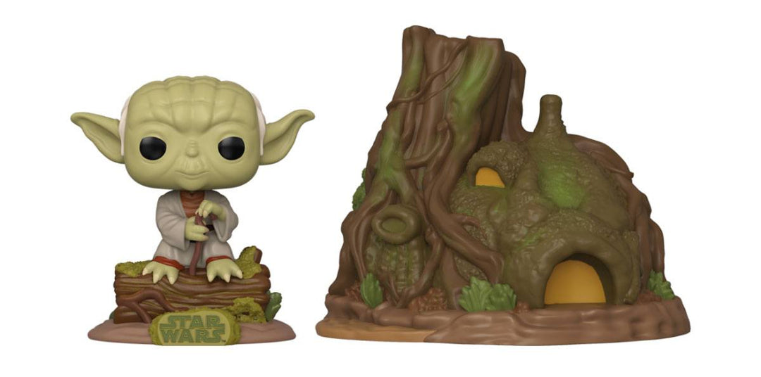 Yoda's Hut Empire Strikes Back 40th Anniversary Star Wars Funko POP! Town Vinyl Figure