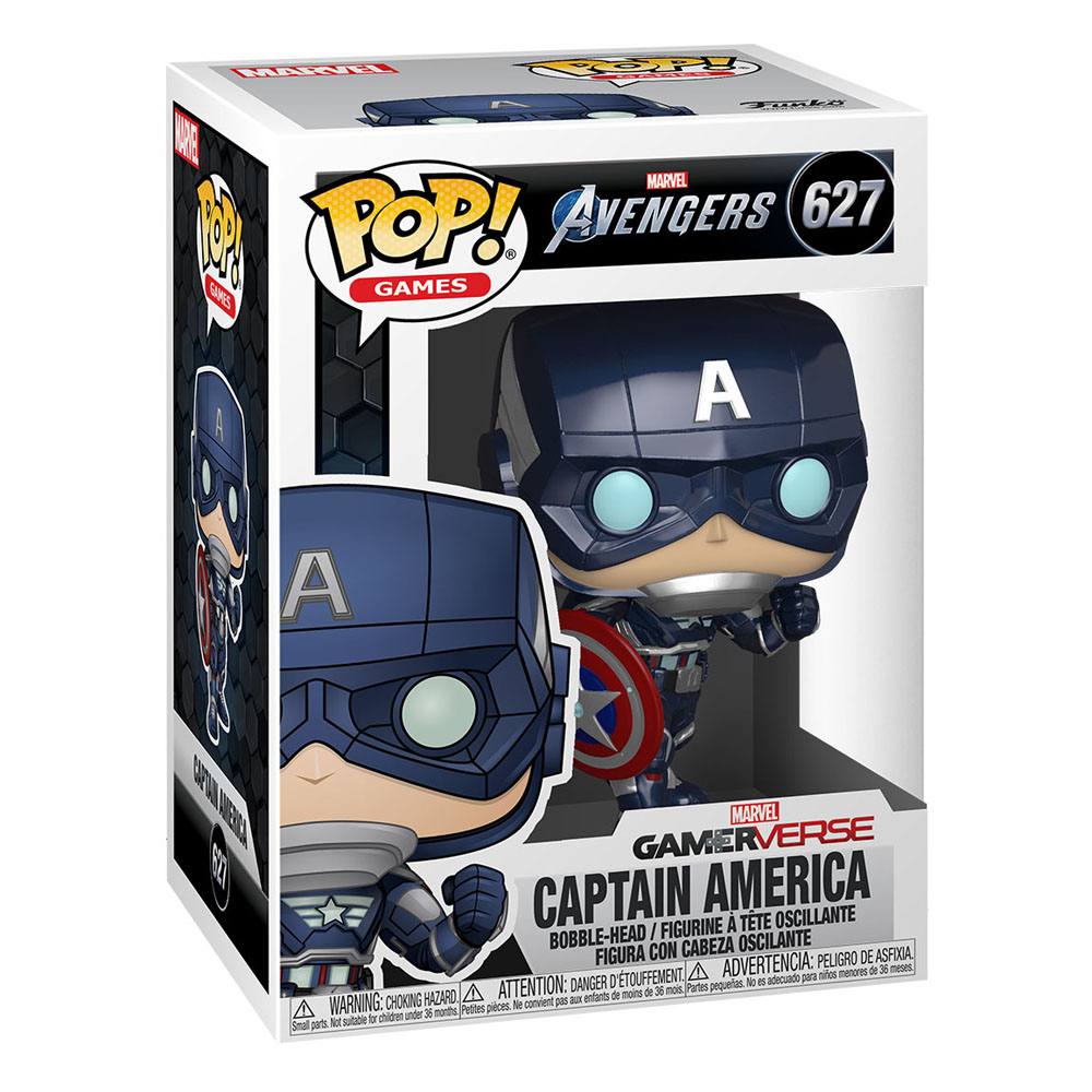 Captain America Marvel's Avengers Funko POP! Bobble Head Vinyl Figure