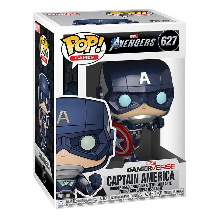 Captain America Marvel's Avengers Funko POP! Bobble Head Vinyl Figure