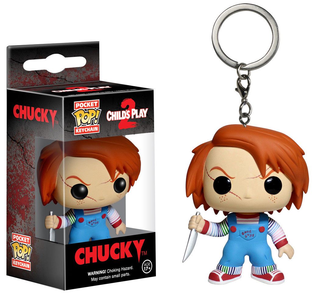 Funko Chucky Childs Play Pocket POP Vinyl Keychain Display 4 cm 12 Pack