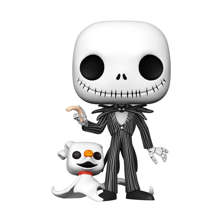 Jack with Zero Disney Nightmare before Christmas Super Sized Funko POP! Vinyl Figure