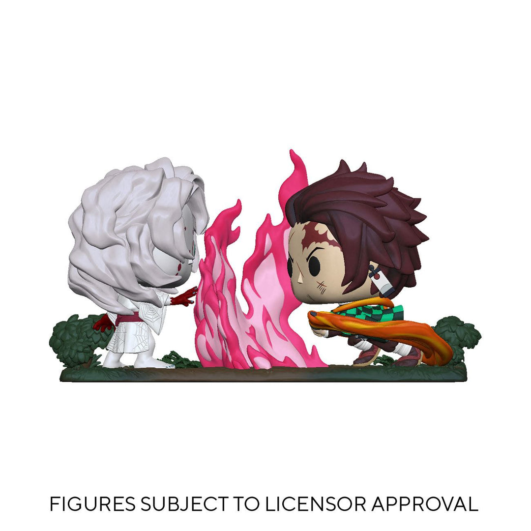 Tanjiro versus Rui Demon Slayer Funko POP! Moment Vinyl Figures (2-Pack)