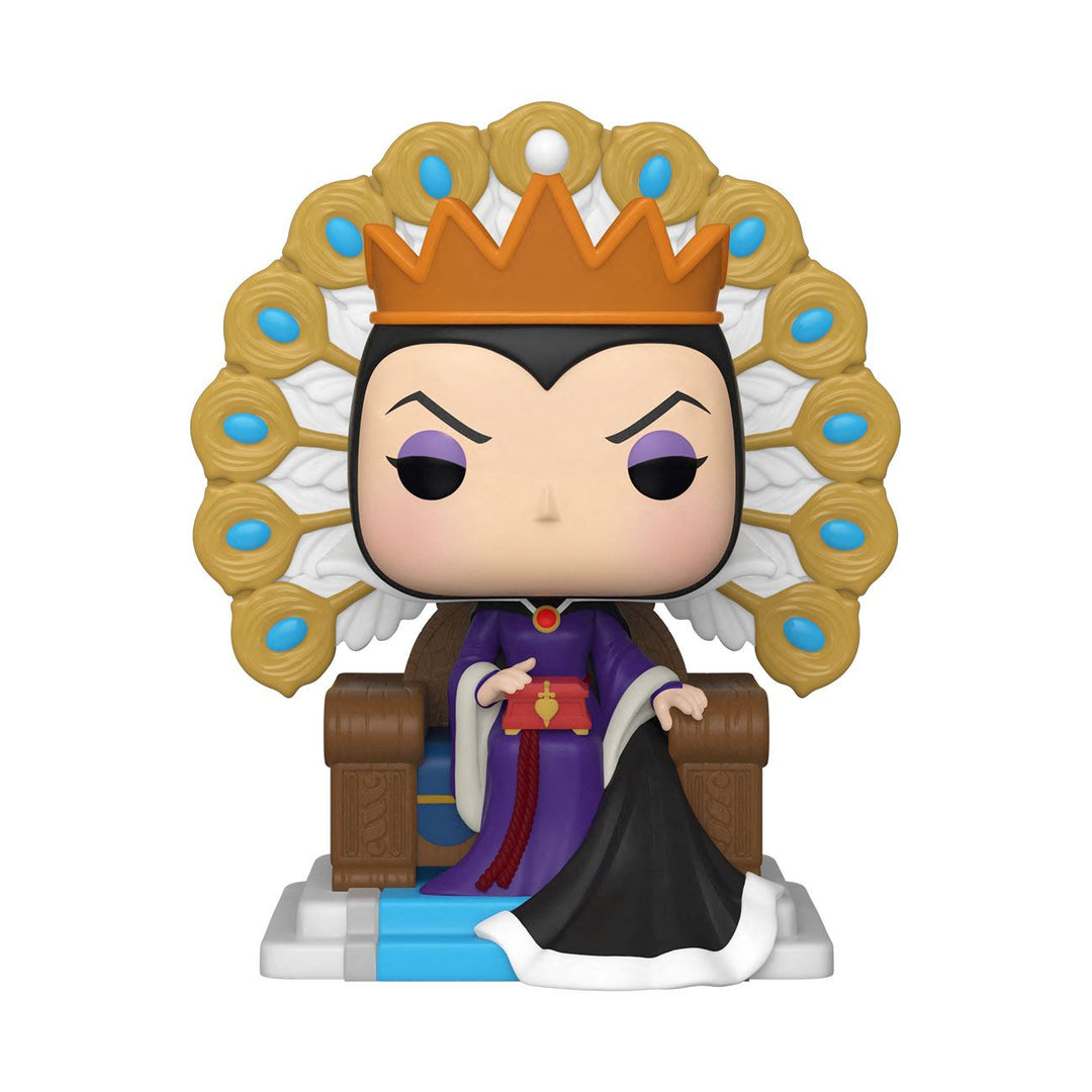 Evil Queen on Throne Disney Funko POP! Deluxe Villains Vinyl Figure