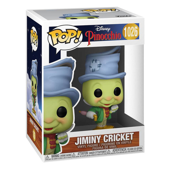 Street Jiminy Disney Pinocchio 80th Anniversary Funko POP! Vinyl Figure