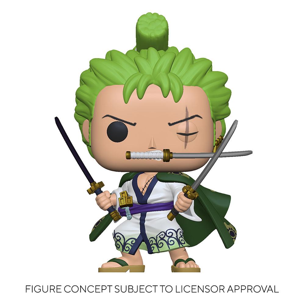 Funko Roronoa Zoro One Piece POP Television Vinyl Figure 9 cm