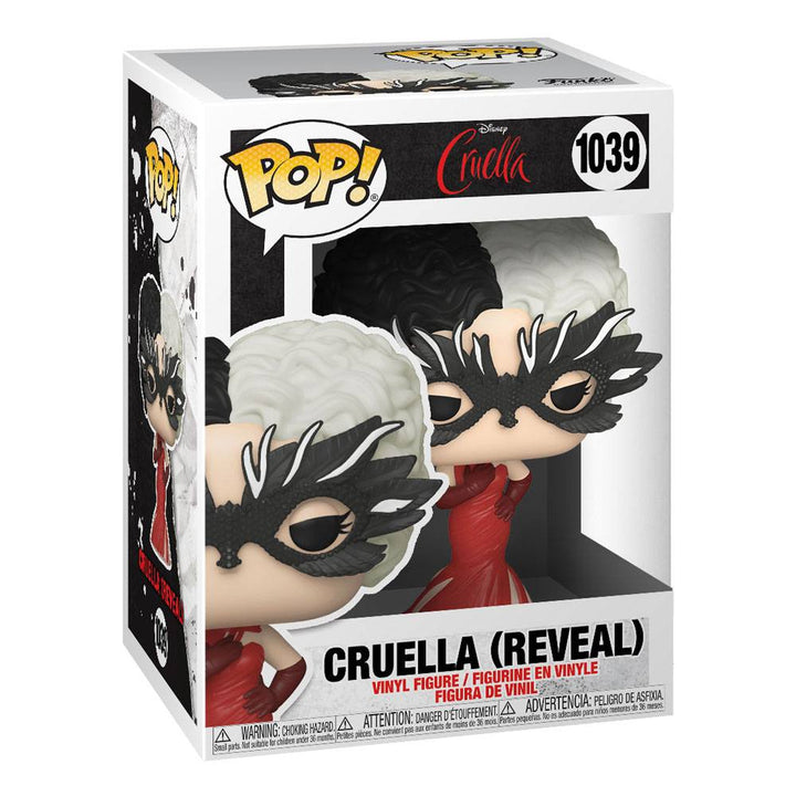 Funko Cruella Reveal Cruella POP Disney Vinyl Figure 9 cm