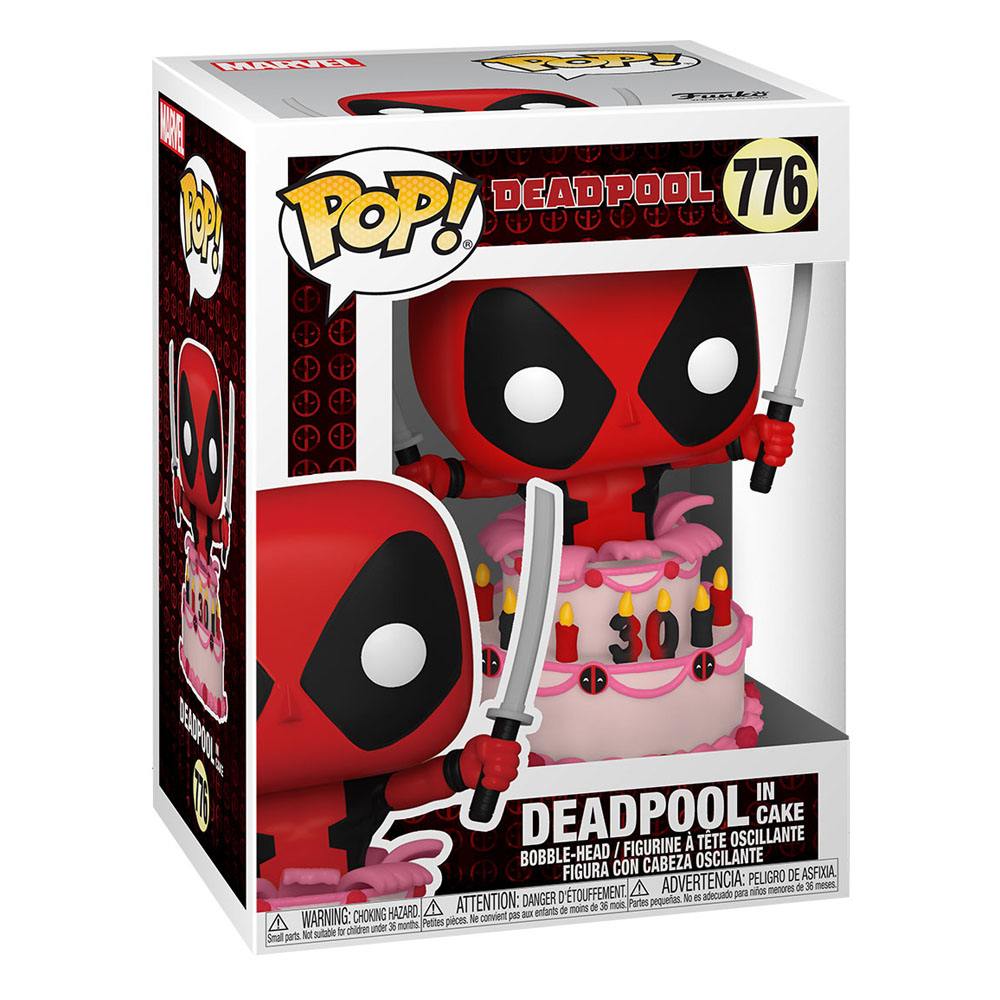 Deadpool in Cake Marvel Funko POP! Vinyl Figure (30th Anniversary)