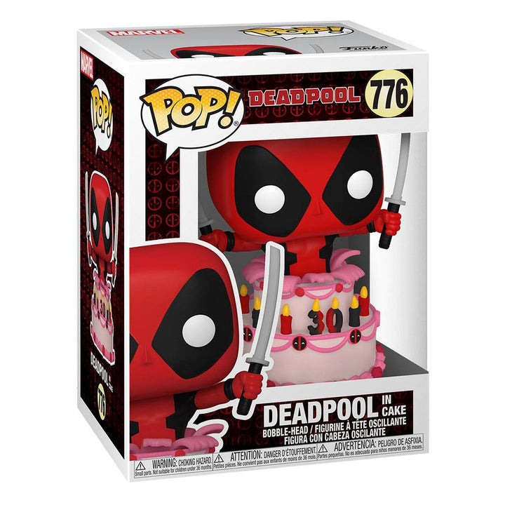 Deadpool in Cake Marvel Funko POP! Vinyl Figure (30th Anniversary)