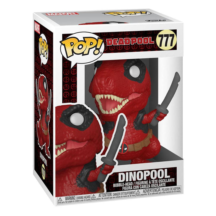 Funko Dinopool Marvel Deadpool 30th Anniversary POP Vinyl Figure 9 cm