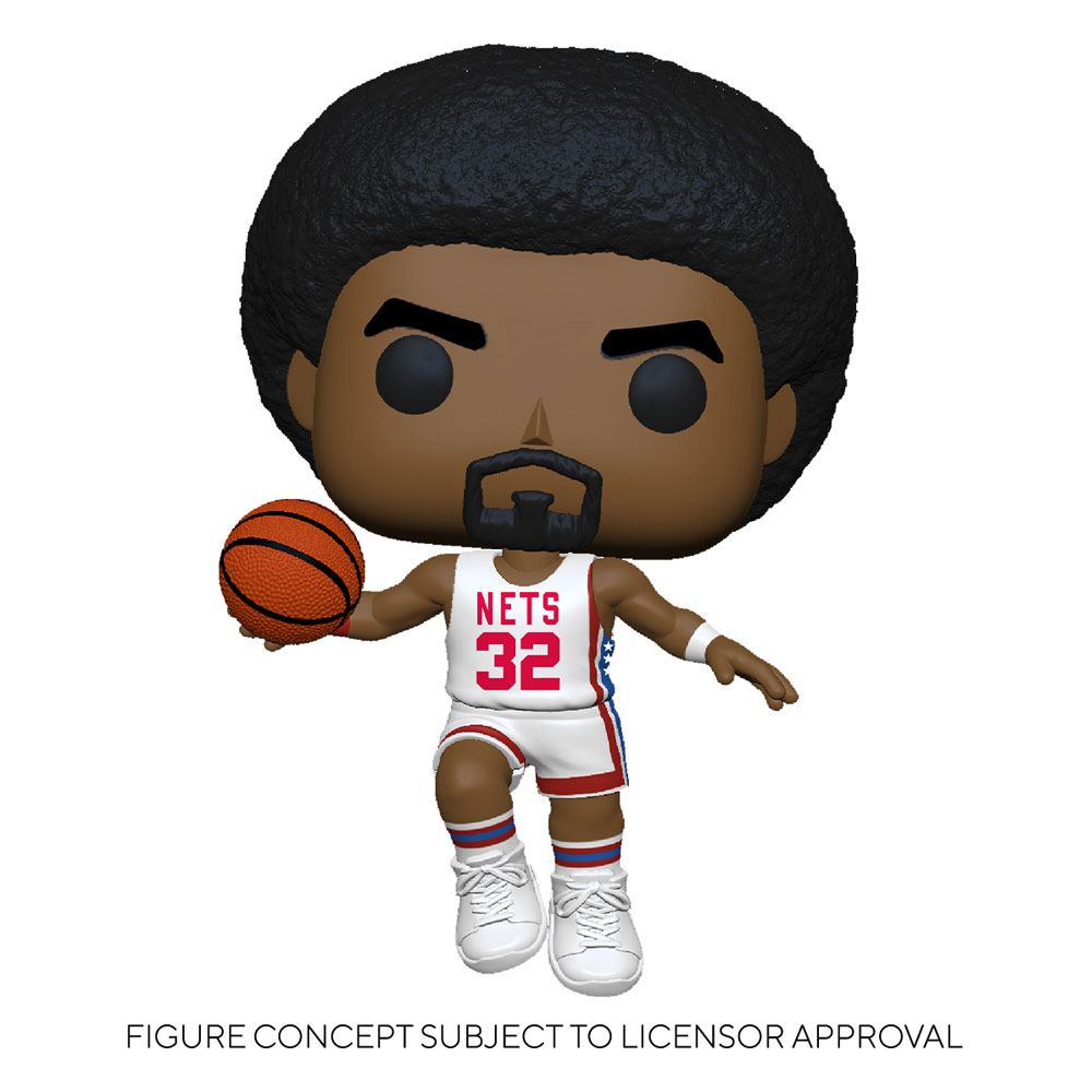 Funko Julius Erving Nets Home NBA Legends POP Sports Vinyl Figure 9 cm