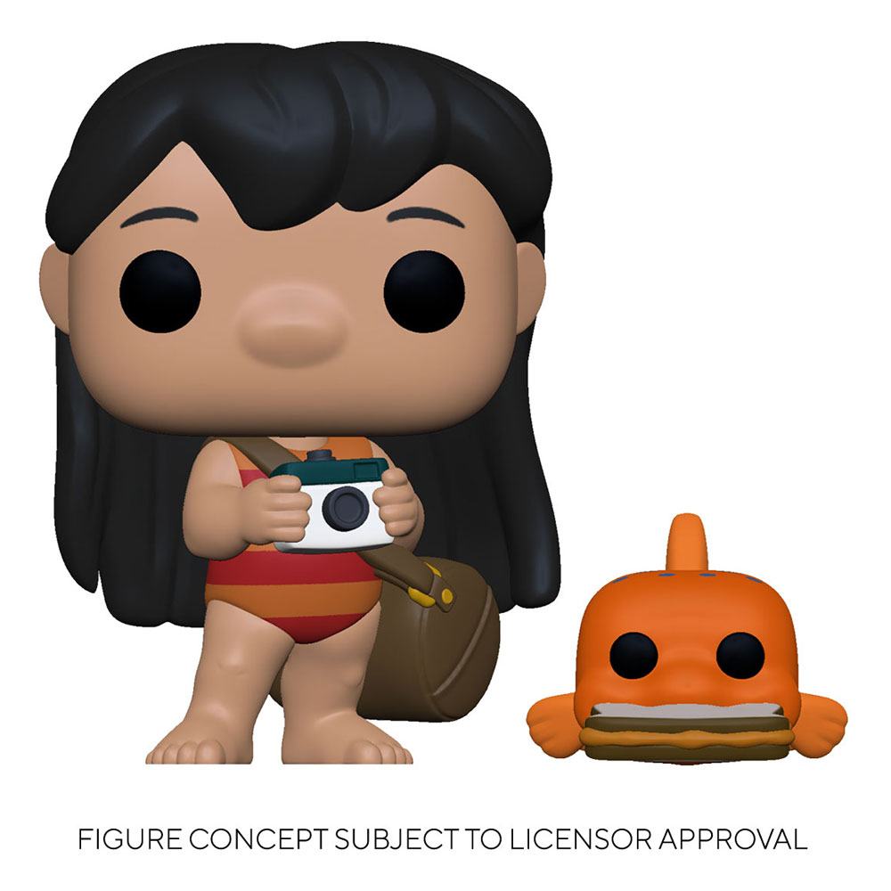 Lilo with Pudge Lilo and Stitch Funko POP! and Buddy Vinyl Figure