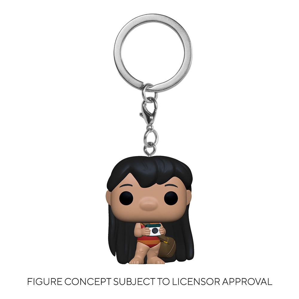 Funko Lilo with Camera Lilo and Stitch Pocket POP Vinyl Keychain Display 4 cm 12 Pack