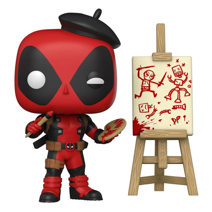 Funko Deadpool Marvel Funko POP Vinyl Figure Artist Deadpool 30th Anniversary 9 cm
