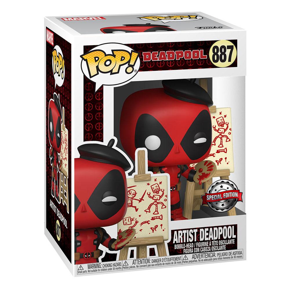 Funko Deadpool Marvel Funko POP Vinyl Figure Artist Deadpool 30th Anniversary 9 cm