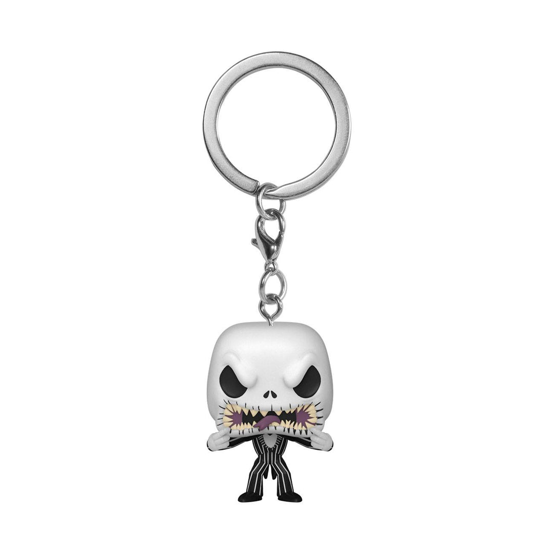 Funko Jack Scary Face Nightmare Before Christmas Pocket POP Vinyl Keychain Display 4 cm 12 Pack