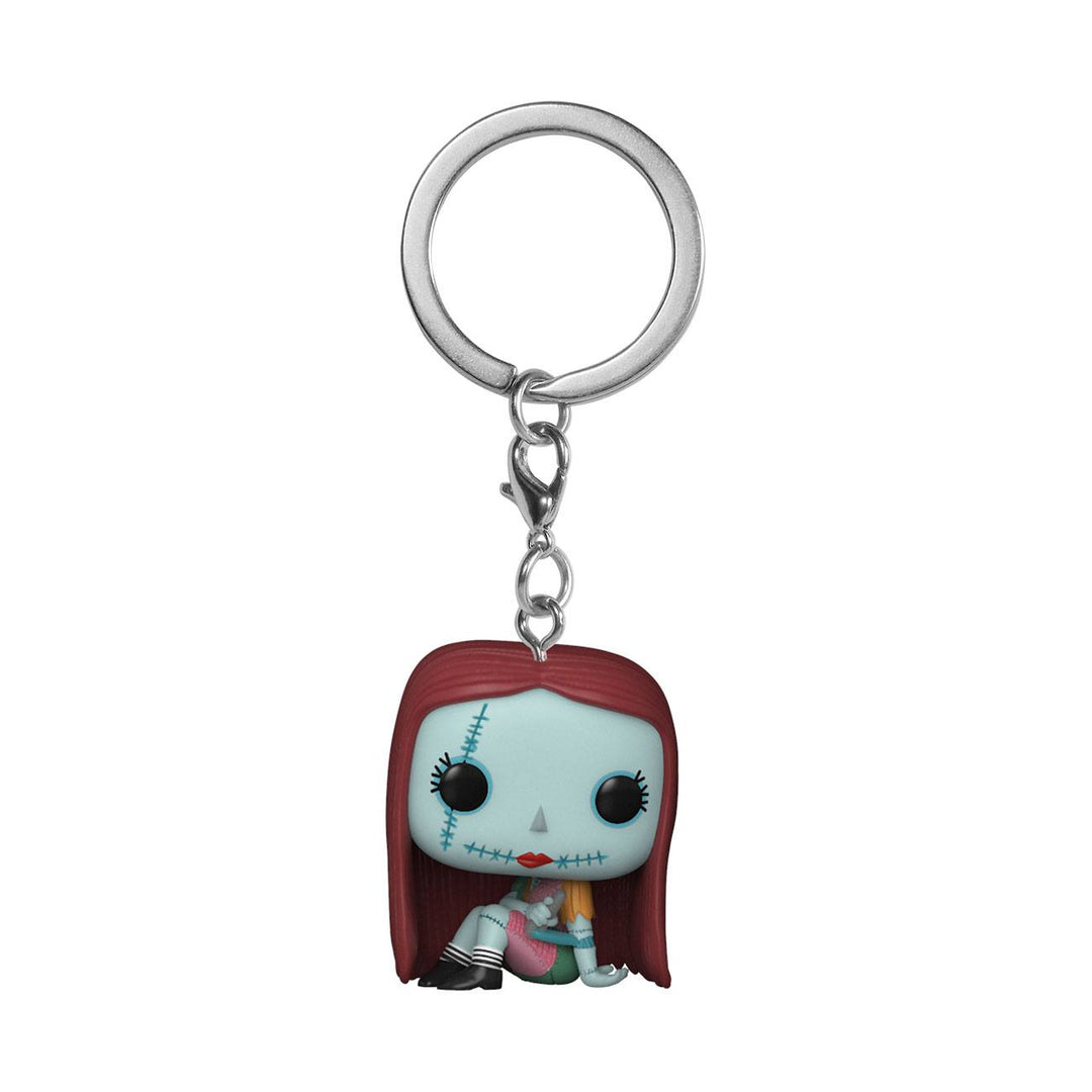 Funko Sally Sewing Nightmare Before Christmas Pocket POP Vinyl Keychain Display 4 cm 12 Pack