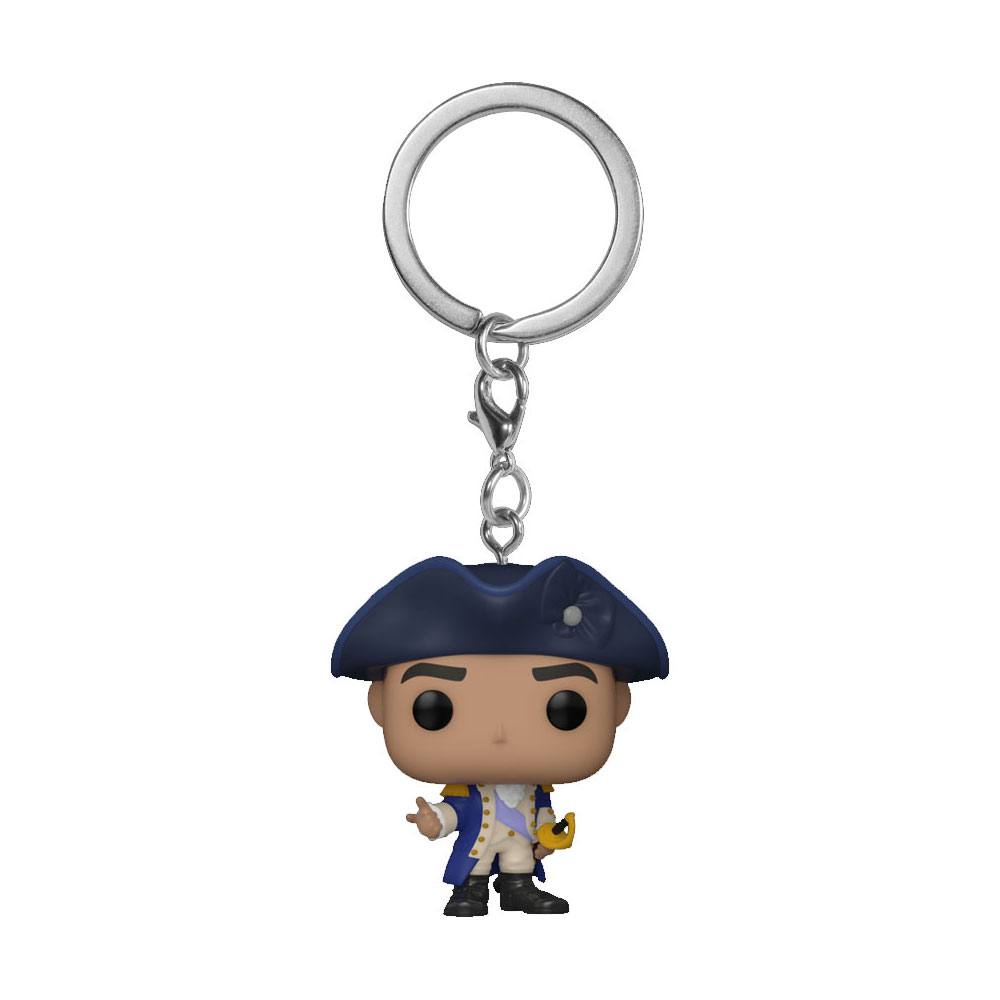 Funko George Washington Hamilton Pocket POP Vinyl Keychain Display 4 cm 12 Pack