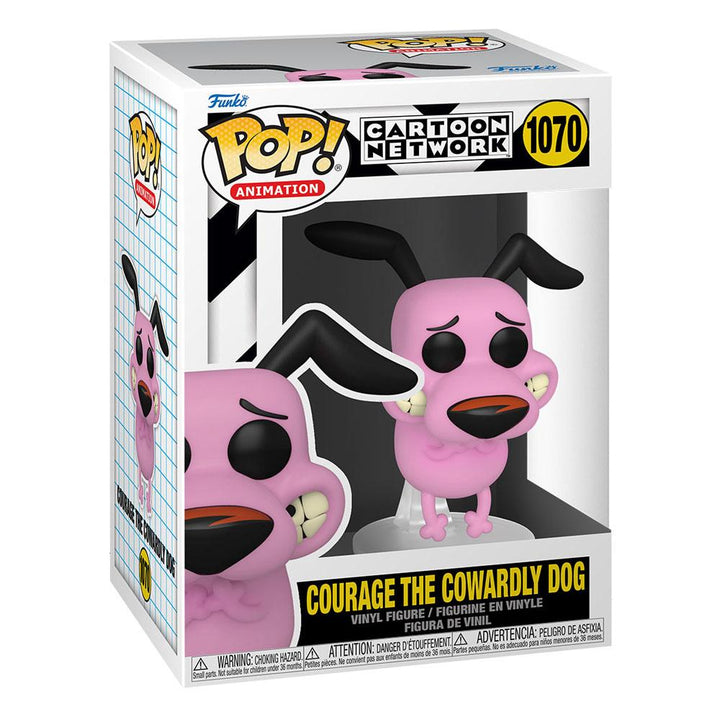 Courage the Cowardly Dog Courage Animation POP Vinyl Figure 9 cm