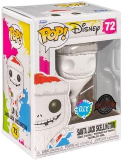Santa Jack Skellington (DIY)(WH) Disney Nightmare before Christmas Funko POP! Vinyl Figure