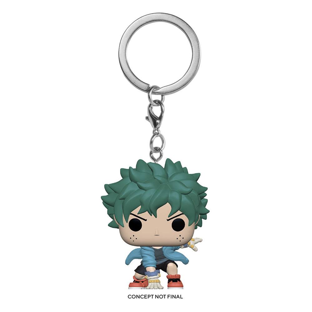 Funko Deku with Gloves My Hero Academia Pocket POP Vinyl Keychain Display 4 cm 12 Pack