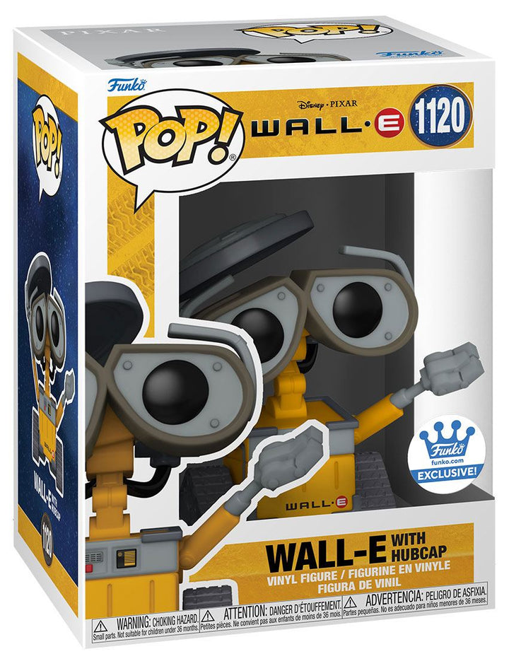 Wall-E with Hubcap Wall-E Exclusive Funko POP! Vinyl Figure