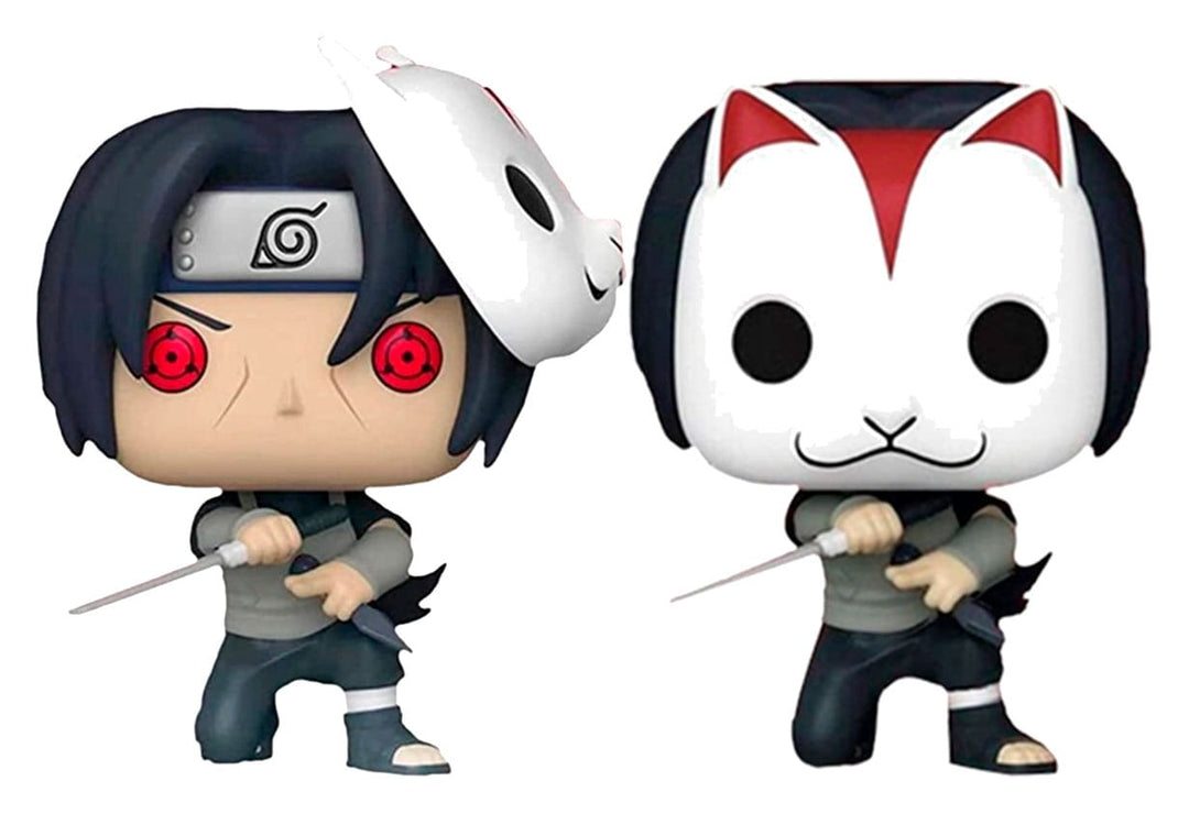 Funko Anbu Itachi Naruto POP Animation Vinyl Figure with Chase Assortment 9 cm 6 Pack