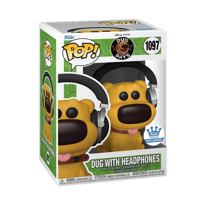 Dug with Headphones Disney Dug Days Funko POP! Vinyl Figure