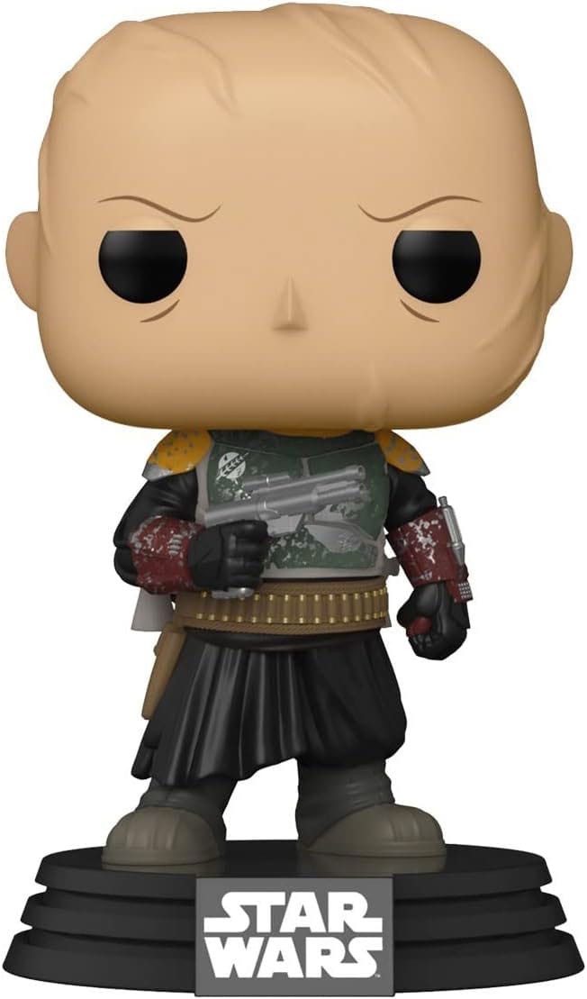 Boba Fett without Helmet Star Wars Mandalorian Funko POP! Exclusive Vinyl Figure