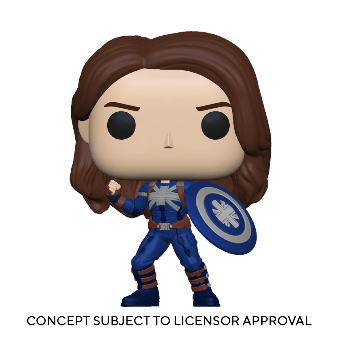 Captain Carter (Stealth) Marvel What If...? Funko POP! Animation Vinyl Figure