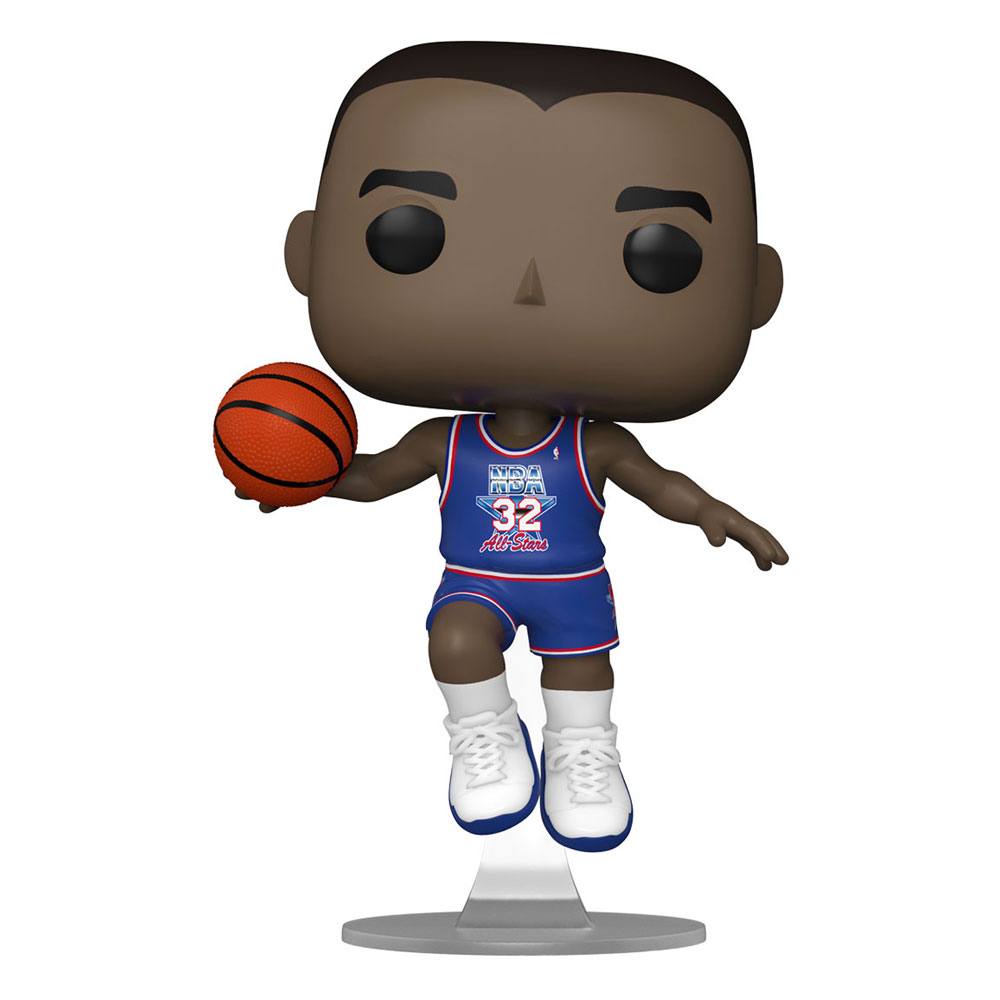 Funko Magic Johnson NBA Legends POP Basketball Vinyl Figure 1991 Blue All Star Uniform 9 cm