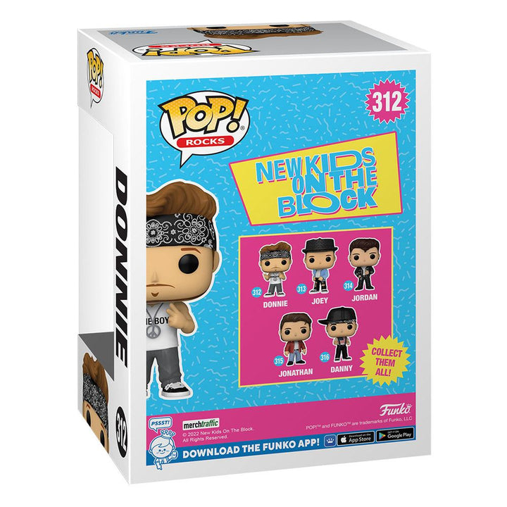 Donnie New Kids on the Block Funko POP! Rocks Vinyl Figure