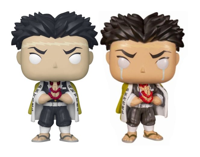Funko Gyomei Demon Slayer Kimetsu no Yaiba POP Vinyl Figure with Chase Assortment 9 cm 6 Pack