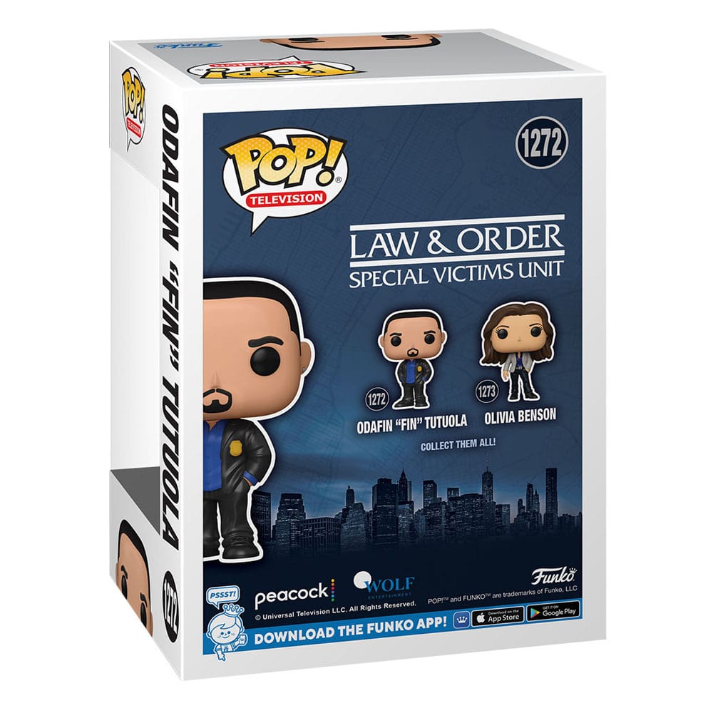 Odafin Tutuola Law and Order Special Victims Unit Funko POP! TV Vinyl Figure