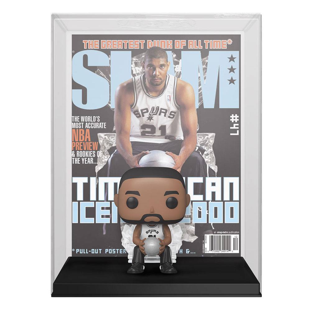 Funko Tim Duncan NBA POP! Basketball Cover Vinyl Figure SLAM Magazine 9 cm